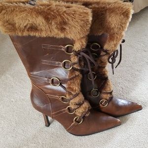 Brown boots